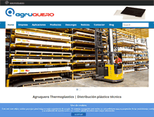 Tablet Screenshot of agruquero.com